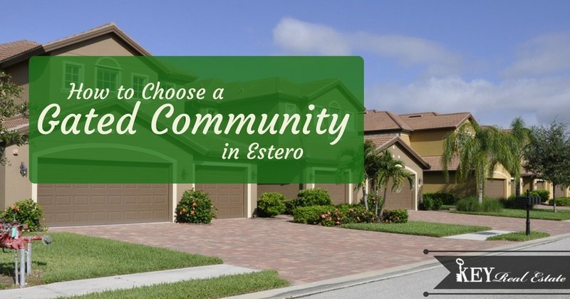 How to Choose a Gated Community in Estero